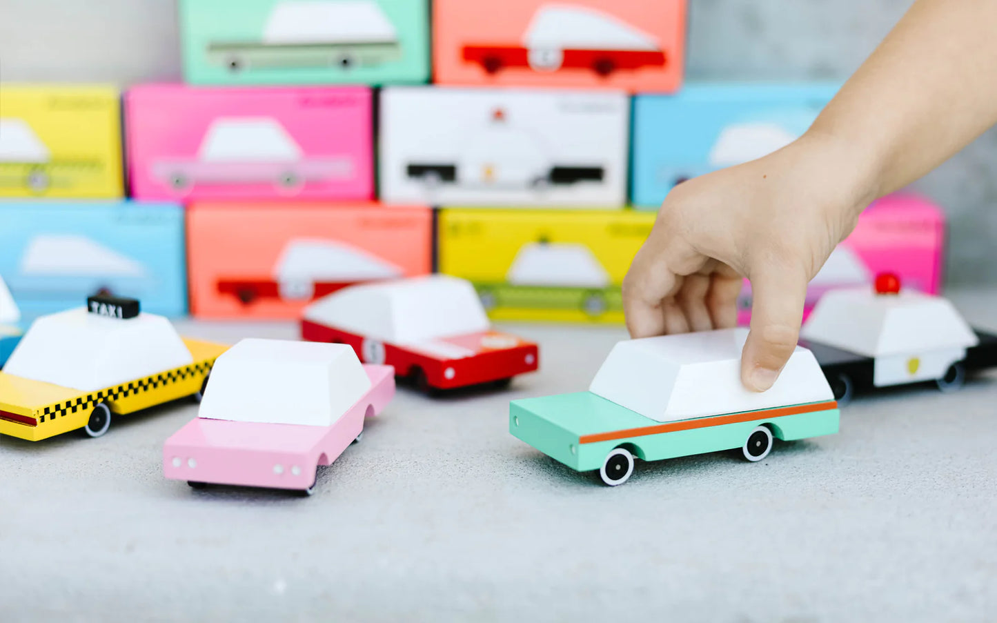 Teal Wagon Car