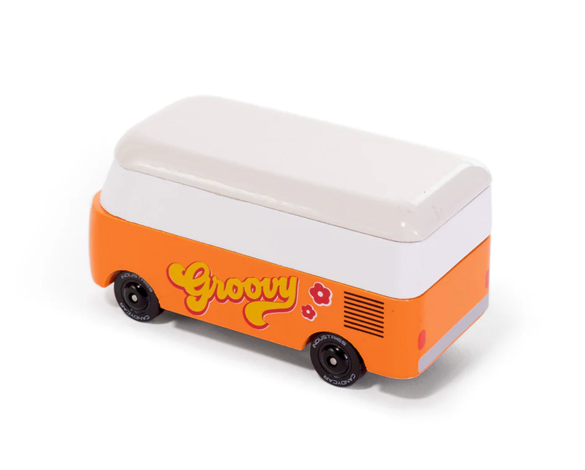 VW T1 Groovy Orange