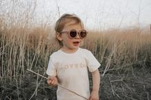 Round Retro Sunglasses - Dusty Rose Matte