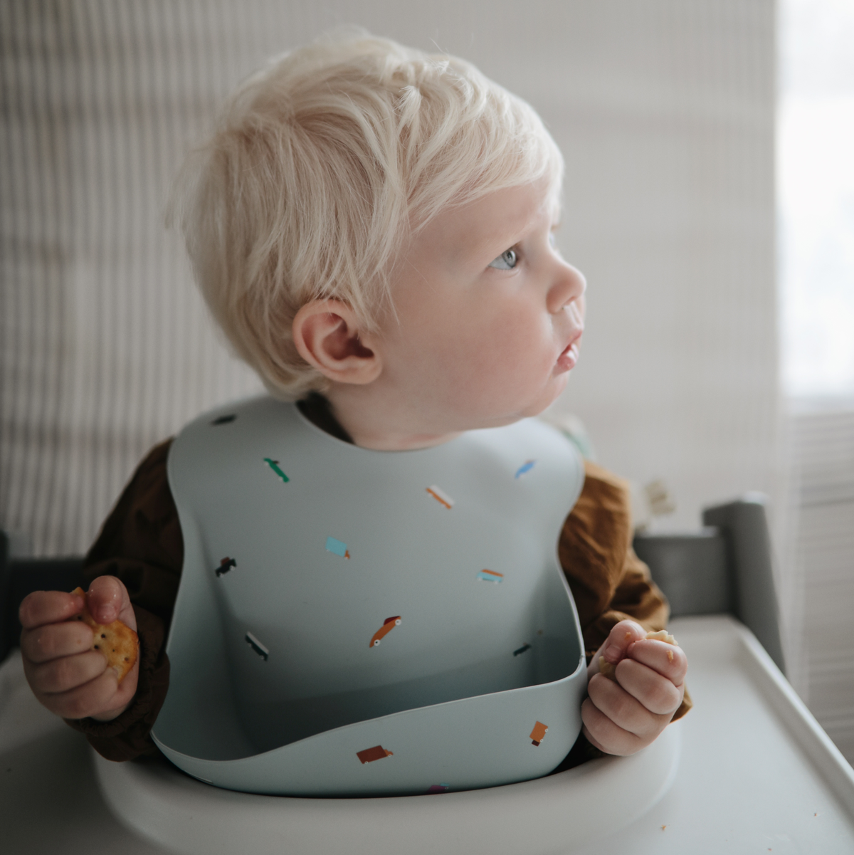 Silicone Baby Bib | Vanilla Confetti
