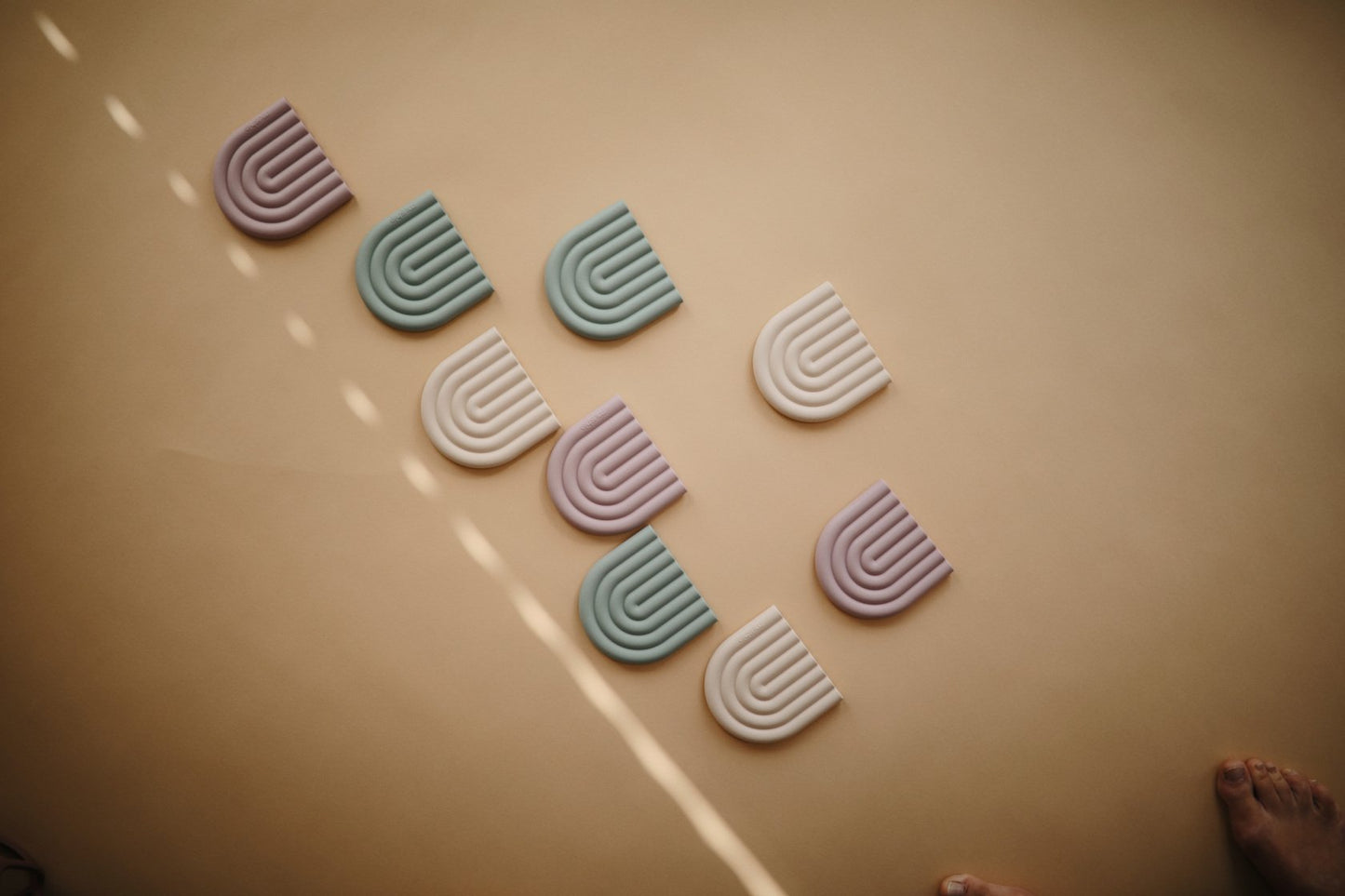 Rainbow Teether | Mauve