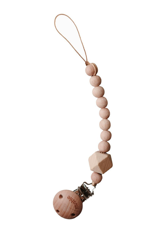 Pacifier Clip - Wood | Asher