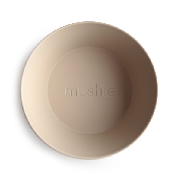 Mushie Baby Square Dinnerware Bowl, Set of 2