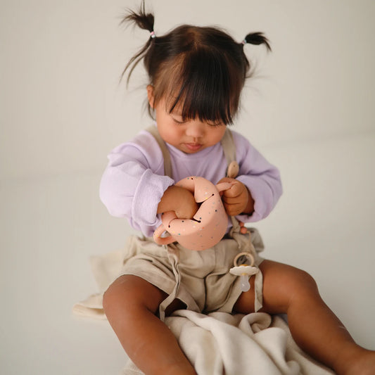 Snack Cup | Powder Pink Confetti