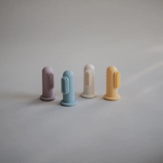 Finger Toothbrush | Soft Lilac/Ivory