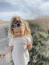 Round Retro Sunglasses - Sky Blue Matte