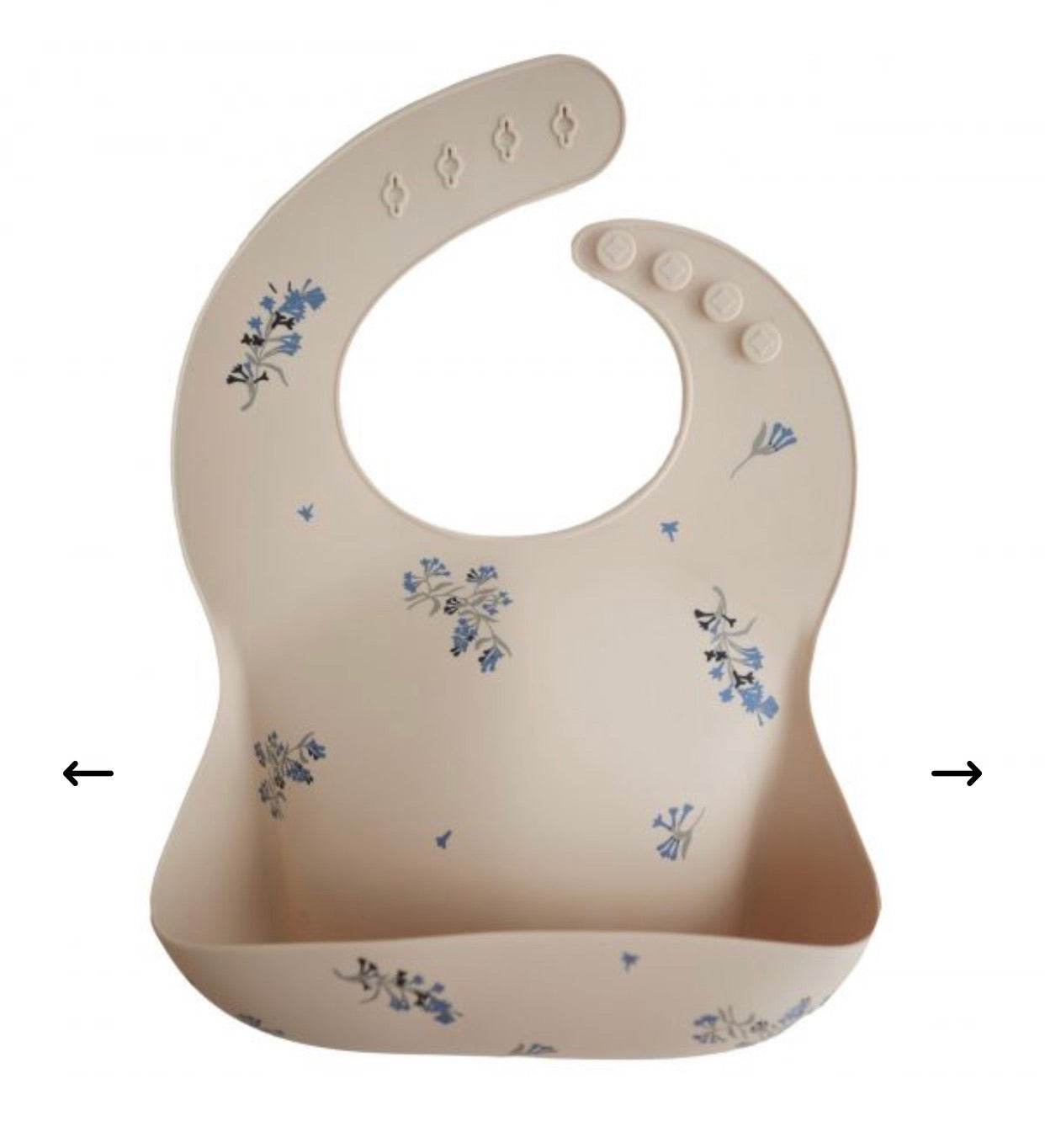 Silicone Baby Bib | Lilac
