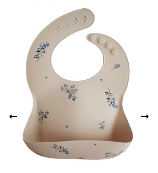 Silicone Baby Bib | Lilac