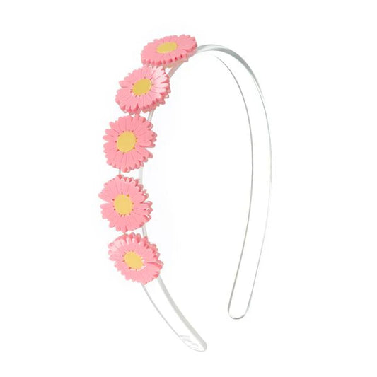 Daisies Pink Headband