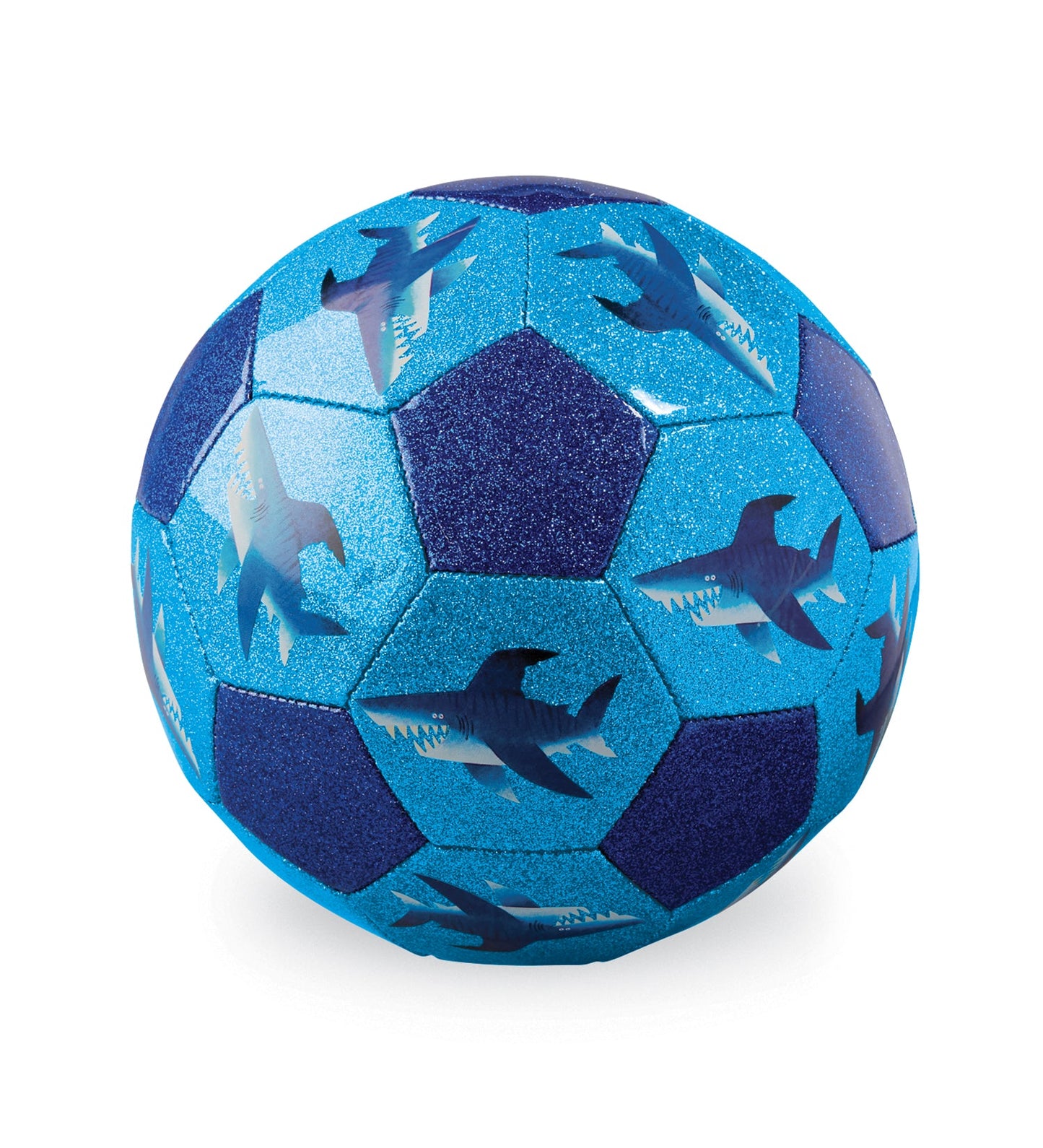 Size 3 Glitter Soccer Ball - Shark City