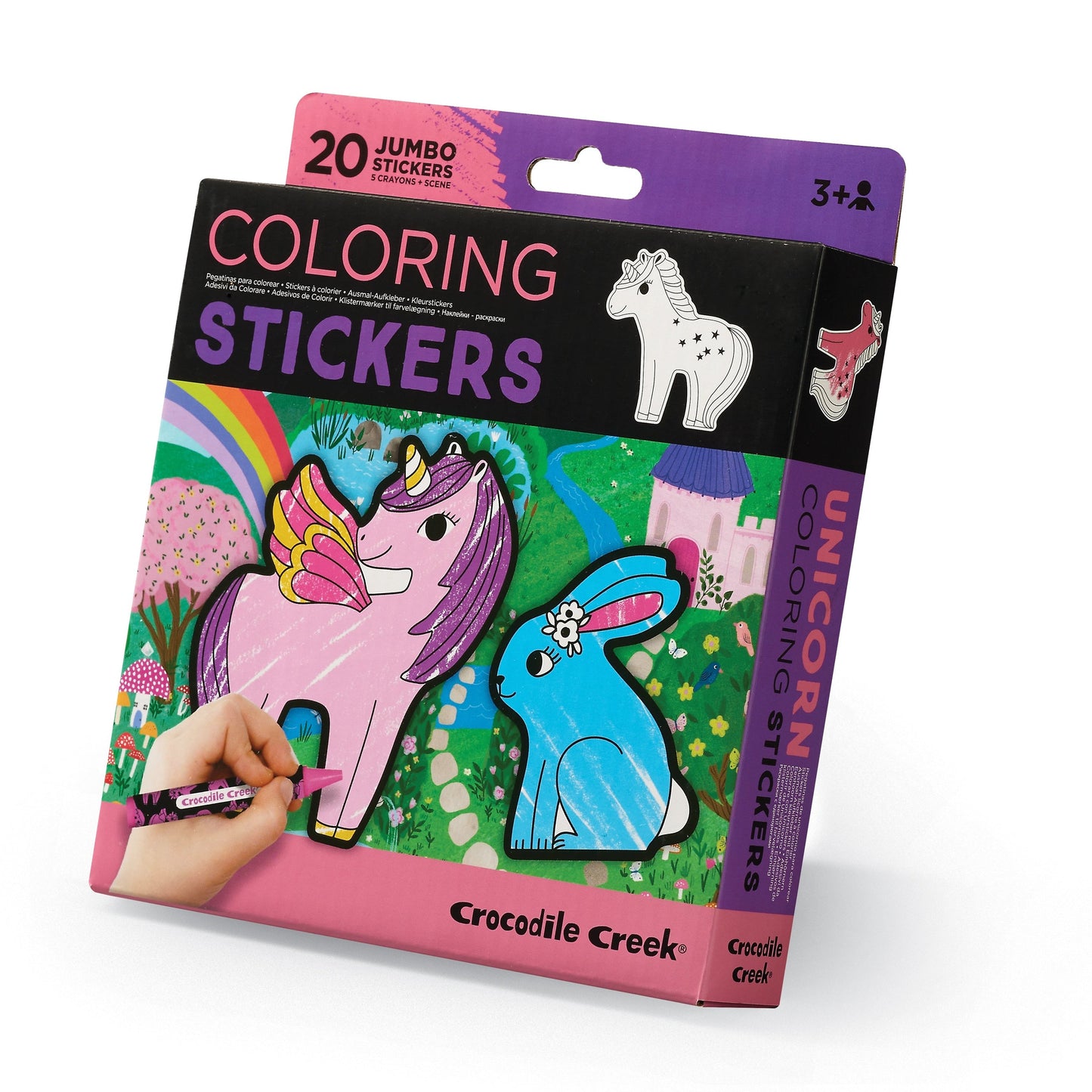 Coloring Stickers - Unicorn