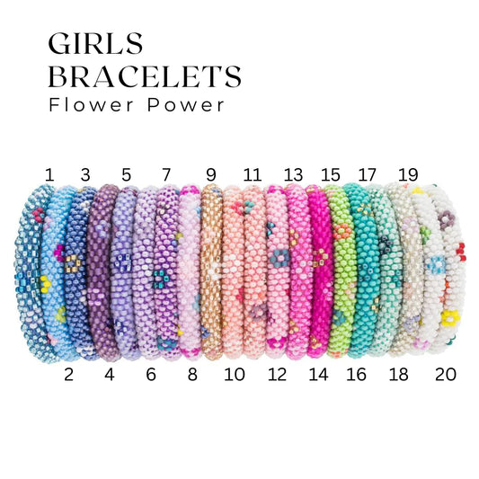 Roll-On - Flower Power - Girls Bracelets