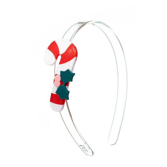 Candy Cane Red White Headband