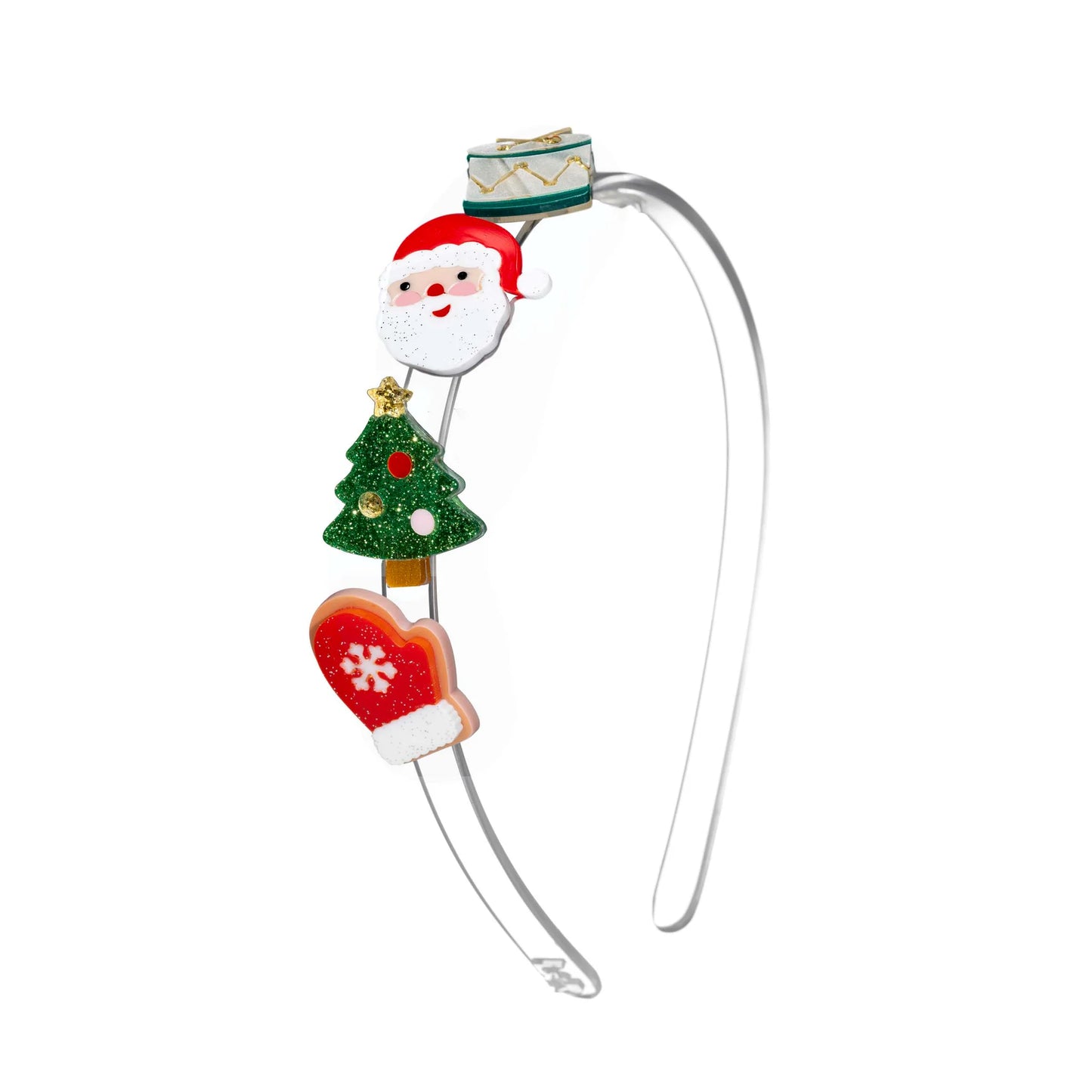 Santa Tree Drum Headband