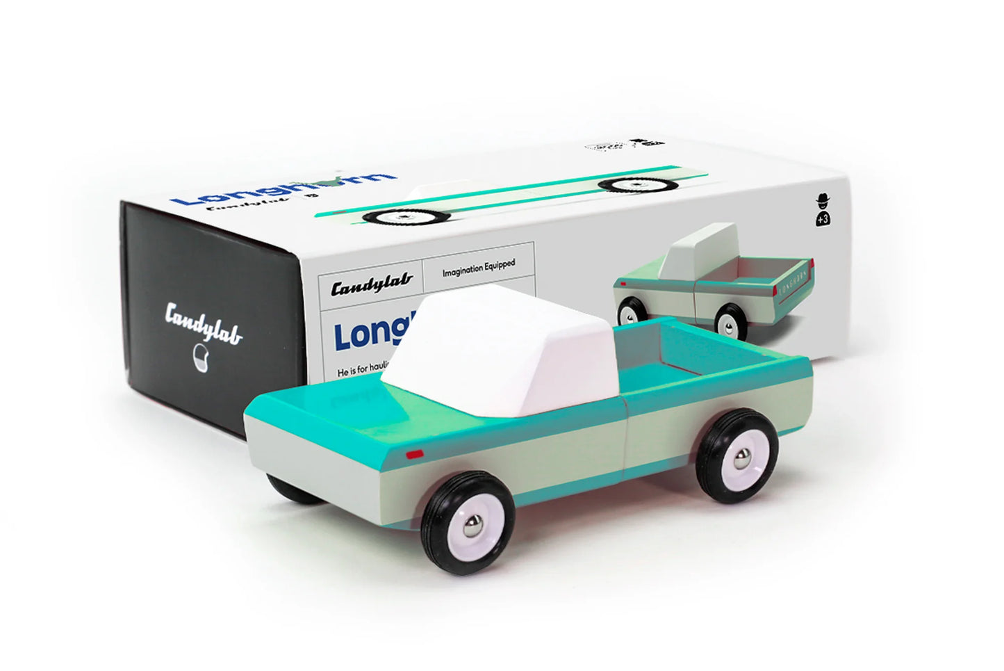 Longhorn Teal Car