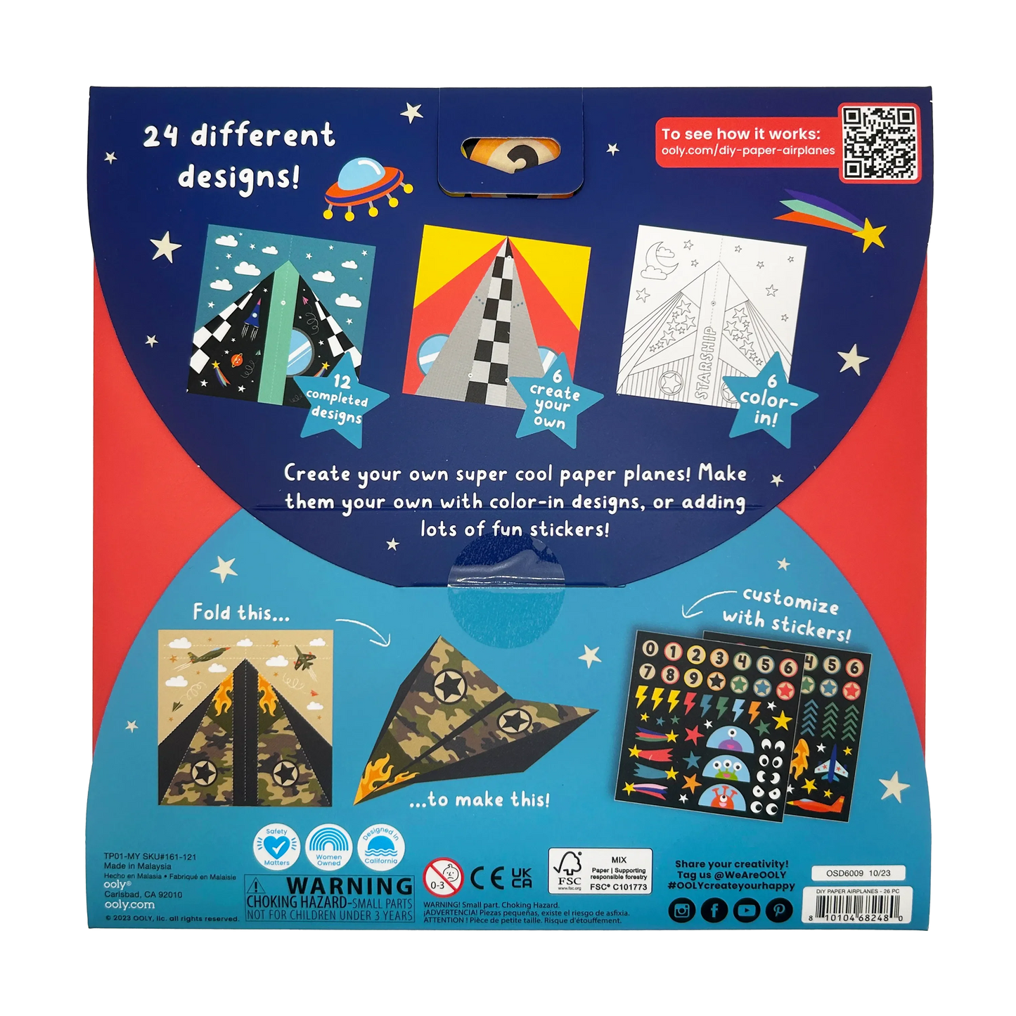 DIY Paper Airplanes Activity Kit
