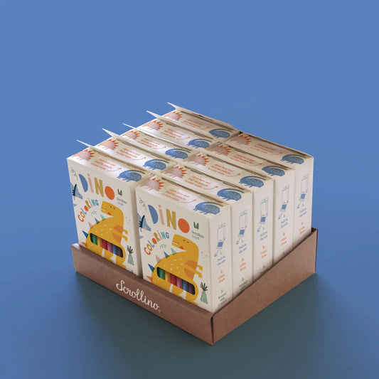 Scrollino Dino Coloring