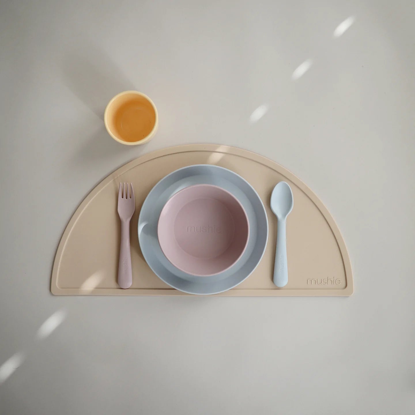 Round Dinnerware Bowl - Set of 2 | Pale Daffodil