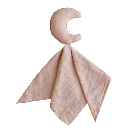 Moon Lovey Blanket - Blush