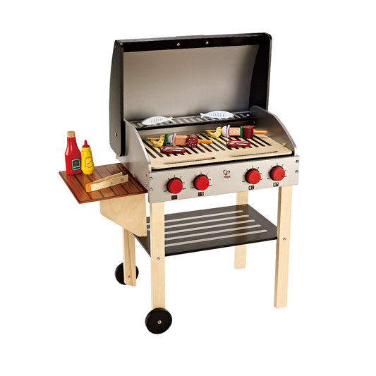 Gourmet Grill With Food