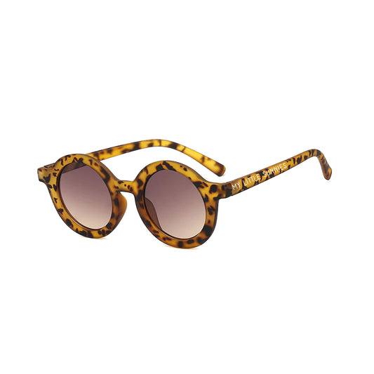 Round Retro Sunglasses - Light Tortoise