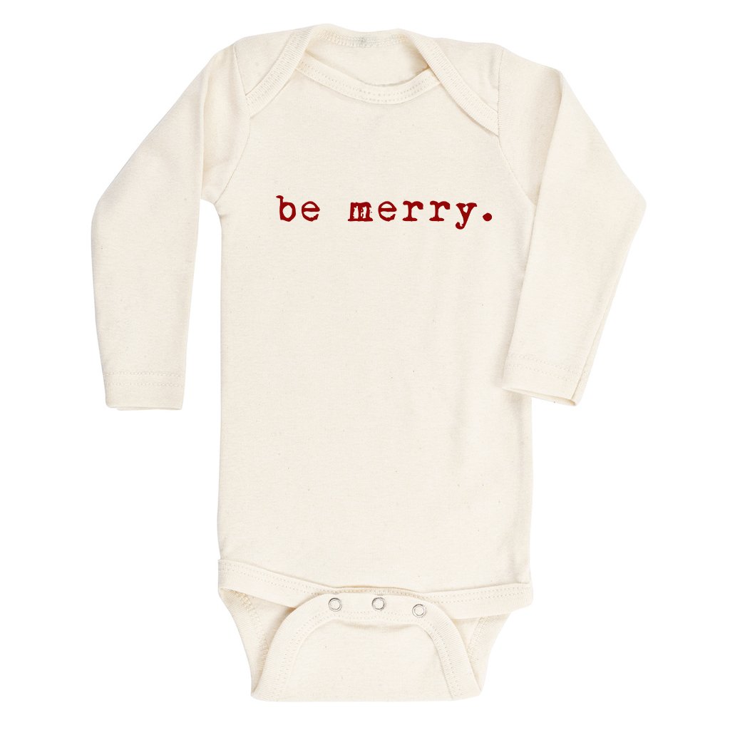 Be Merry | Long-Sleeve Bodysuit