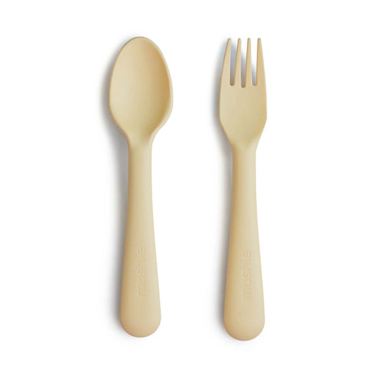 Fork and Spoon Set | Pale Daffodil