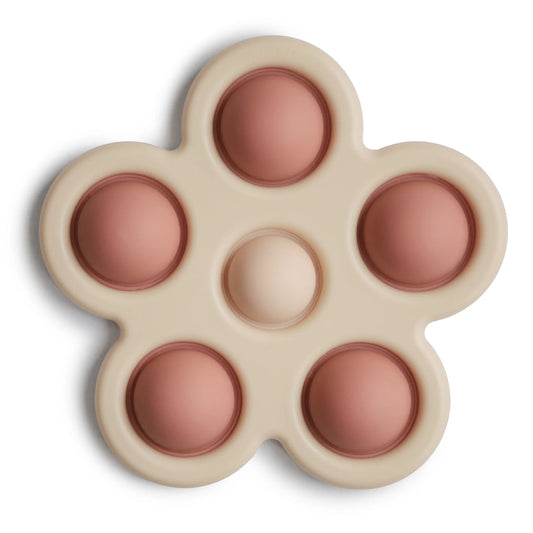 Flower Press Toy - Rose/Blush/Shifting Sand