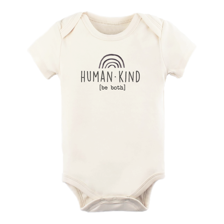 Human-Kind Be Both | Short Sleeve Bodysuit