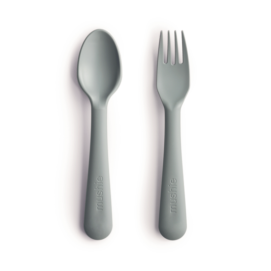 Fork and Spoon Set | Sage