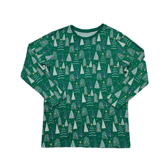 Twinkling Trees Men's Bamboo Viscose Pajama Top | Green