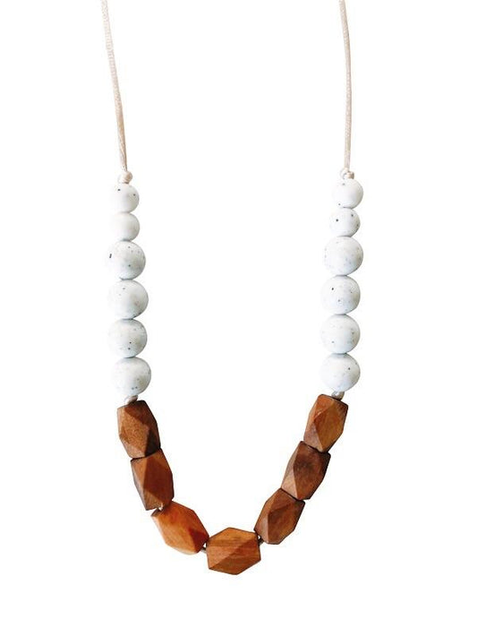 The Harrison Teething Necklace | Moonstone
