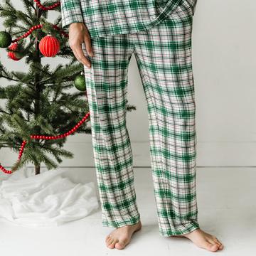 Noel Plaid Men's Bamboo Viscose Pajama Pants