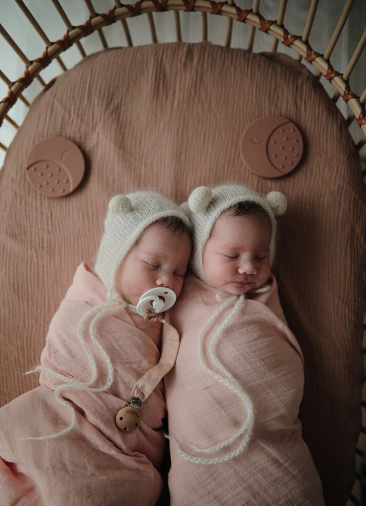 Moon Teether | Cloudy Mauve